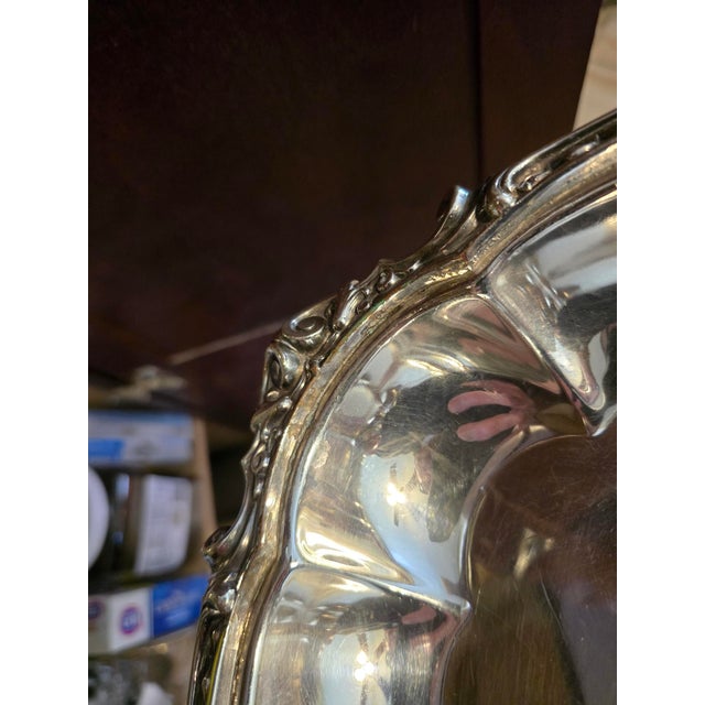 1920s Silver Serving Dish With Lid For Sale - Image 17 of 17