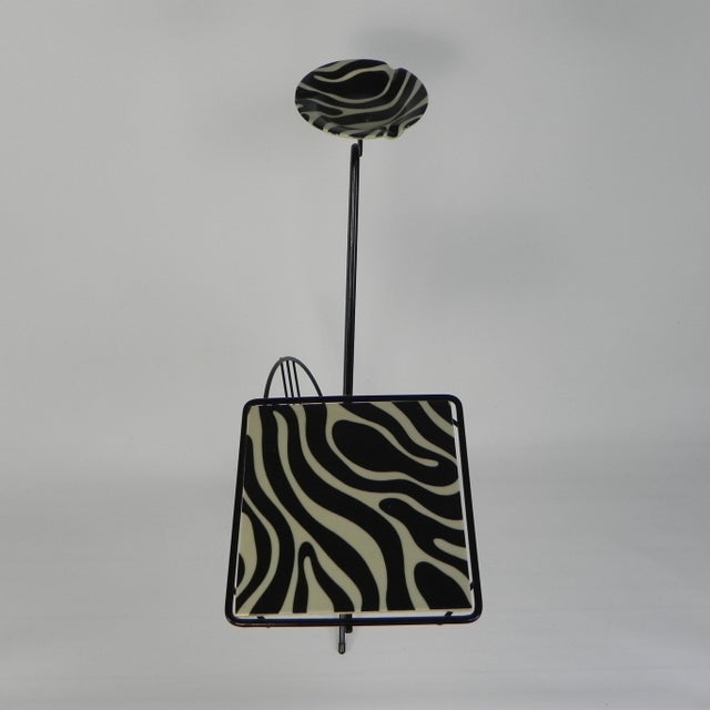 Metal Side Table with Newspaper Rack and Cogebi Ornamin Parts, 1950s For Sale - Image 7 of 18