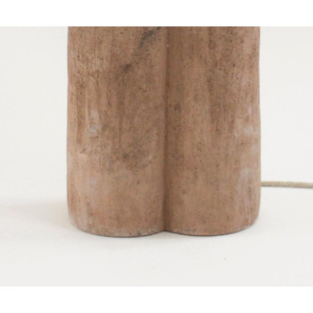 Gemelle #1 Recycled Clay Lamp by Elisa Uberti For Sale - Image 4 of 8
