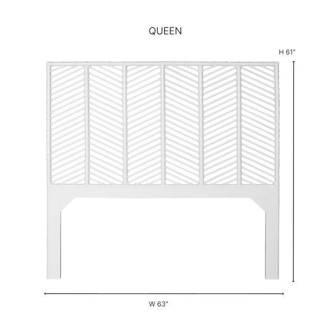 Modern Liam Headboard Queen - Celery Green For Sale - Image 3 of 6
