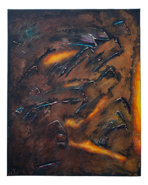 Natalia Vypritskaia, Birth of Light, Acrylic