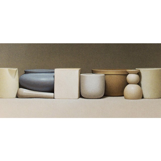 Realism Richard Thomas Davis, Ceramics II, 1981 For Sale - Image 3 of 7
