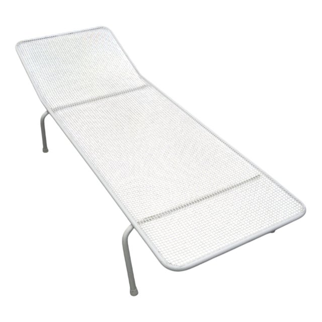 Vintage Garden Lounger attributed to Erlauer Drahtwerke, 1950s For Sale