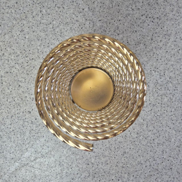 Vintage Spiral Umbrella Stand, 1980s For Sale - Image 6 of 7