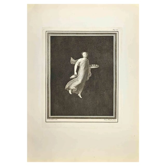 Nicola Vanni, Goddess, Etching, 18th Century For Sale