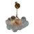 Julie Neill for Restoration Hardware Talia Round Chandelier, Gilt For Sale