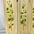 Wood 1980s Vintage Boho Chic Hollywood Regency Coastal Hand Painted Magnolia Room Divider Screen For Sale - Image 7 of 12