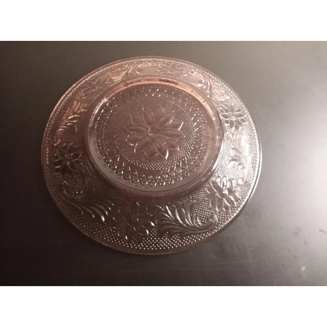 Contemporary 2000s Amethyst Indiana Glass Plate For Sale - Image 3 of 4