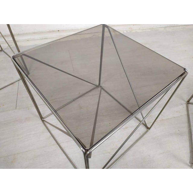 Coffee Tables by Max Sauze, 1970s, Set of 4 For Sale - Image 11 of 15