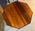 Antique Victorian Octagonal Mahogany Side/Parlor Table With Carved Apron & Turned Legs, Circa 1890 For Sale In Minneapolis - Image 6 of 7