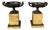 Antique Charles X Cups in Siena Yellow Marble, 1830, Set of 2 For Sale