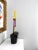 Postmodern 1990s Postmodern Artisan Stained Art Glass Table Lamp For Sale - Image 3 of 9