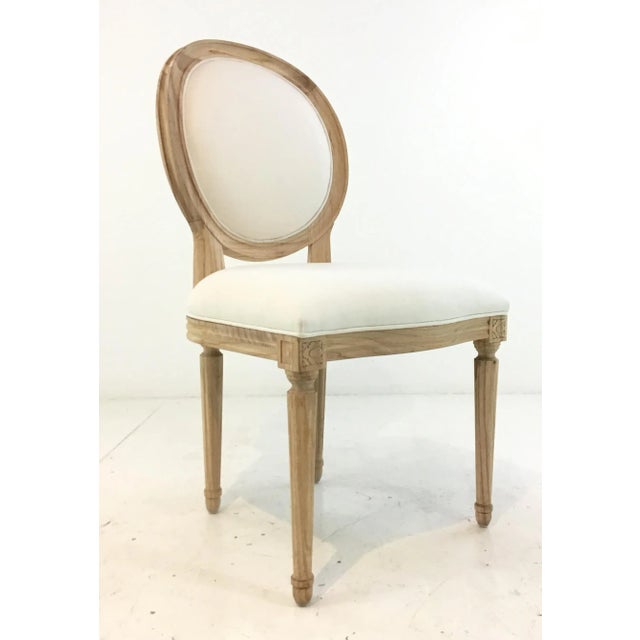 Wood Ave Home Transitional French Style Octavia Side Chair For Sale - Image 7 of 7