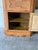 Wood In Style of Henning Kjærnulf Oak Corner Storage Cabinet With 3 Paneled Doors Danish Mid-Century Modern 1970s For Sale - Image 7 of 10