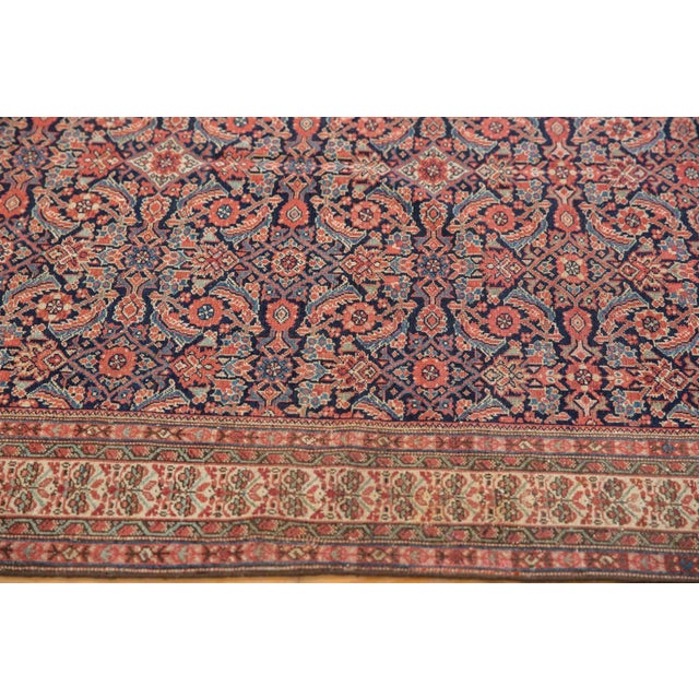 Antique Mission Malayer Rug - 4'3" x 6'5" For Sale - Image 9 of 14