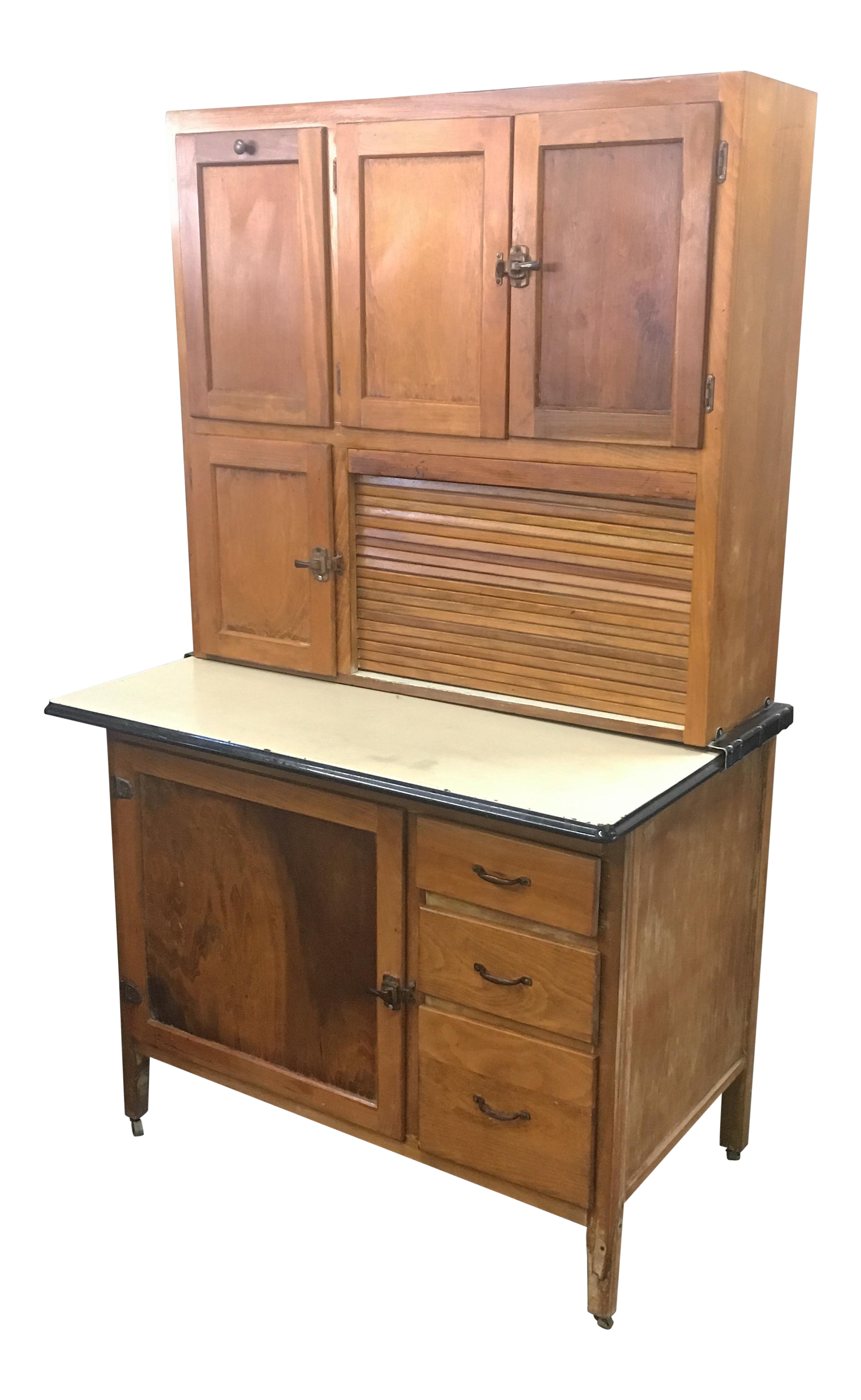 Baker S Hoosier Kitchen Cabinet With Flour Sifter Chairish