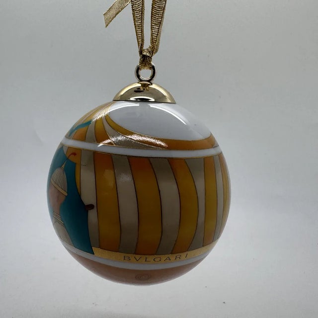 1990s Christmas Ball by Bulgari for Rosenthal, 1990s For Sale - Image 5 of 6