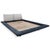 Modern Blue-Grey Double Bed by Peter Maly for Ligne Roset For Sale - Image 3 of 14