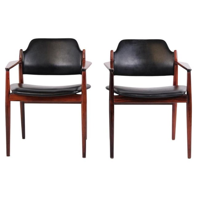 Model 62A Chairs by Arne Vodder for Sibast Furniture, 1960s, Set of 2 For Sale - Image 14 of 14