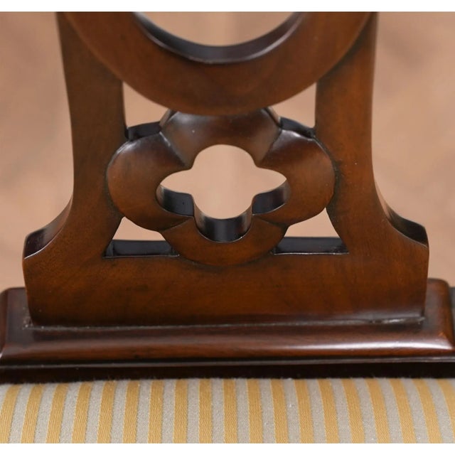 Niagara Furniture Country Chippendale Arm Chair For Sale - Image 12 of 12