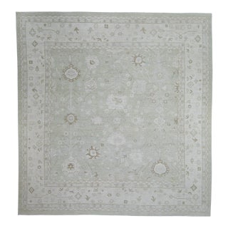 Turkish Oushak Runner Rug 3'9" x 15'3" #17162 For Sale