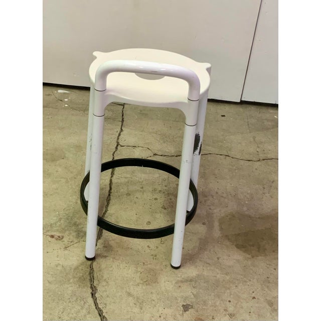 Set of Three Stools Attributed to Anna Castelli Ferrieri for Kartell, 1980s For Sale - Image 11 of 14