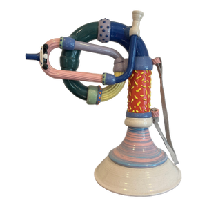 Postmodern Pottery French Horn Steve Smeed 1997
