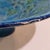 Bitossi Ceramic Pedestal Bowl Blue Rimini Blu 12in Mid Century Italy Pottery MCM For Sale - Image 9 of 11