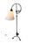 Vintage Art Deco Floor Lamp in Wrought Iron and Silk by Jan Joustra, 1920s For Sale - Image 6 of 14