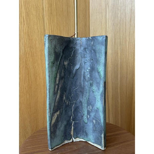 Studiolo Ceramic Table Lamp by Renzo Maar For Sale - Image 6 of 8