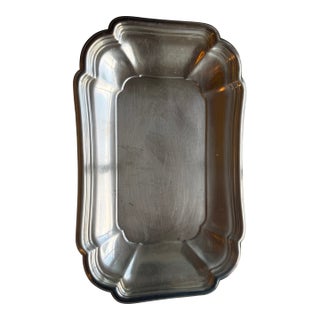 Mid 19th Century Silver Plated 9in*6in Tray Stamped Is E2088 For Sale