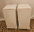 Late 19th Century Pair of Painted Butler Style French Country Chic Nightstands For Sale - Image 10 of 11