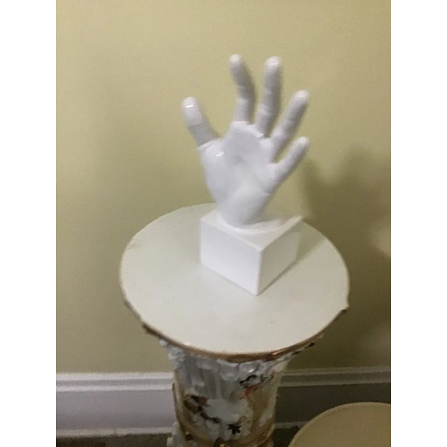 Mid-Century Modern Mid 20th Century Modern Ceramic Hand Sculpture For Sale - Image 3 of 6