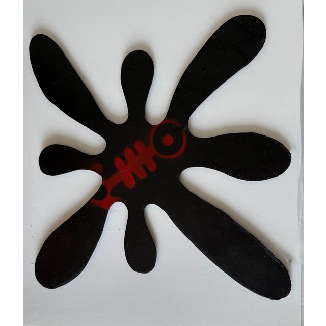 Contemporary Carlos Betancourt, Carlos Betancourt Sculpture Spray Paint Painting Miami Latin American Modern Art, c.2000 For Sale - Image 3 of 8