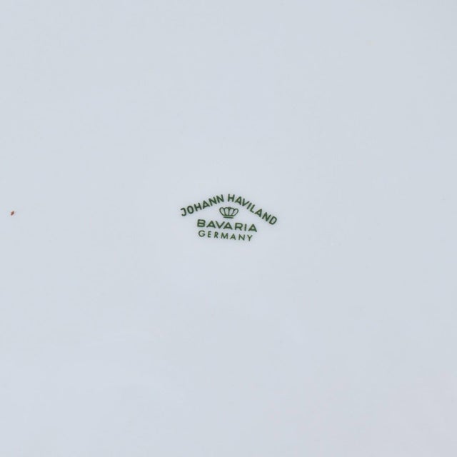 Dinner Plates from Johann Haviland Bavaria, Germany, Set of 24 For Sale - Image 5 of 6