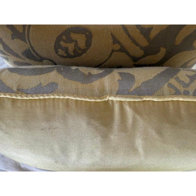 2020s Pair of Fortuny Textile Pillows For Sale - Image 5 of 5