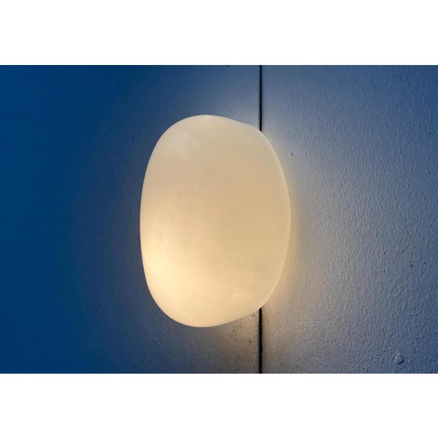 Mid-Century German Minimalist Wall Glass Lamp from Bur, Bünte & Remmler Leuchten, 1960s For Sale - Image 10 of 18