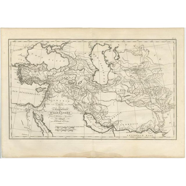 Alexander the Great's Expedition to the Indus Map from Danville, 1818 For Sale - Image 3 of 8