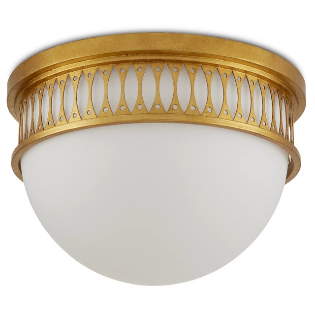 The Lola Flush Mount is a masterful classic design conceived by Bunny Williams for her lighting collection. The demi-dome...