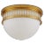 The Lola Flush Mount is a masterful classic design conceived by Bunny Williams for her lighting collection. The demi-dome...