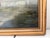Antique Oil Painting Dutch Marine Seascape Sailing Boats Coastal Scene Unsigned For Sale - Image 10 of 10