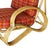 Mid 20th Century Restored Three-Strand "S-Arm" Sofa & Lounge Chair Rattan Living Room Set For Sale - Image 9 of 10