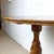 Brown Weiman Oxford Burl Veneer Pedestal Accent Table For Sale - Image 8 of 16