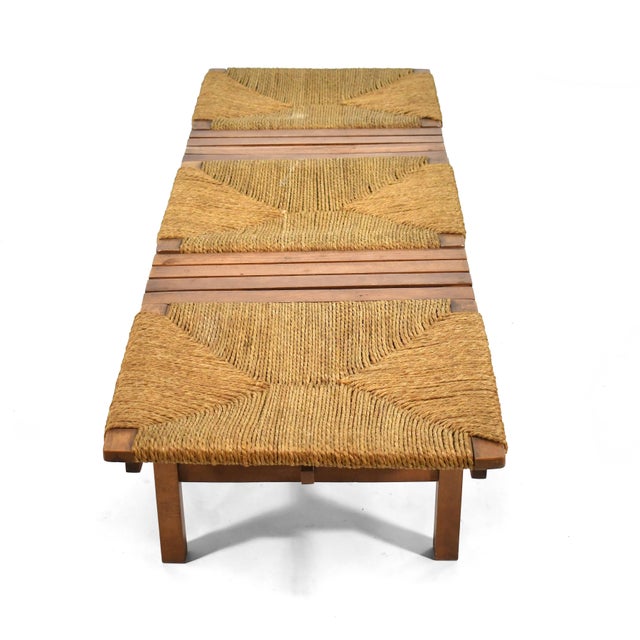 Mid 20th Century Japanese Bench For Sale - Image 5 of 10
