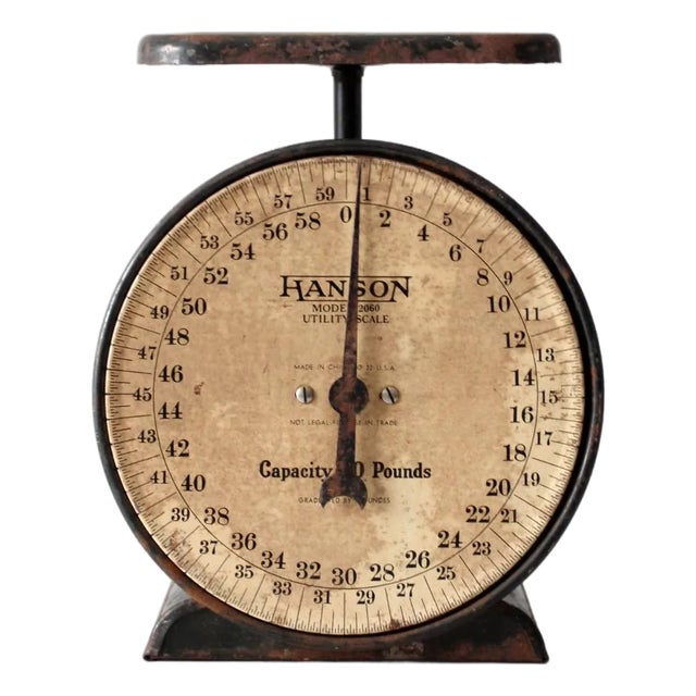 Vintage Hanson Kitchen Scale For Sale