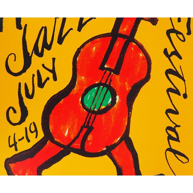 Ted Scapa, Dancing Guitar, 2003, Screenprint For Sale - Image 4 of 7