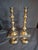 Late 19th Century Antique Fraget Warsaw Shabbat Candlesticks Pair No. 4214 Polish Silver Plate 11" For Sale - Image 5 of 18
