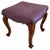 Antique Victorian Walnut Cabriole Leg Stool For Sale - Image 11 of 11