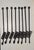 1960s Mid-Century Modern Coat Hooks, 1960s, Set of 8 For Sale - Image 5 of 5