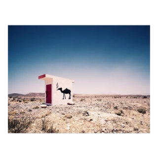 Camel Graffiti, British Photograph, Desert, 2005 For Sale